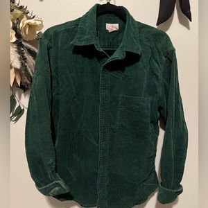 Vintage J Crew Corduroy button up
